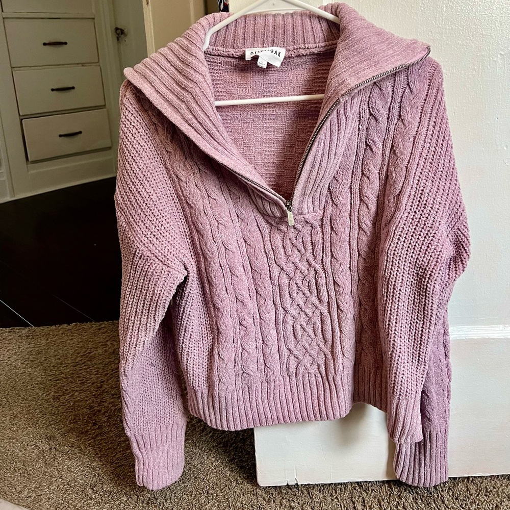 Women’s Quarter Zip Sweater